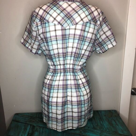 Pennington’s Plaid Button Down shirt Size  XL - Picture 5 of 10